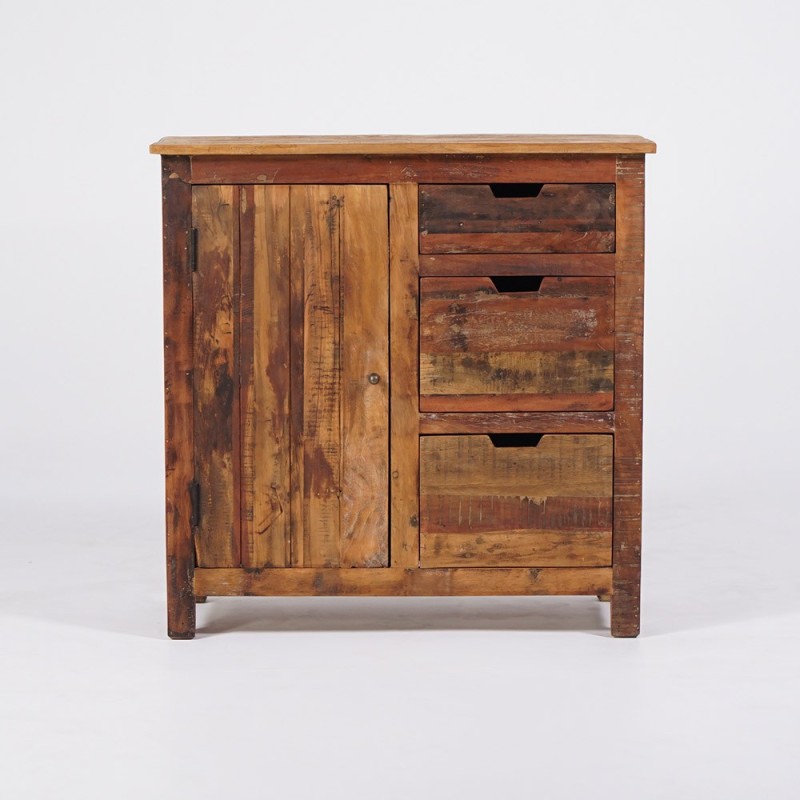 90 cm dressoir van gerecycled hout - Terra Nova
