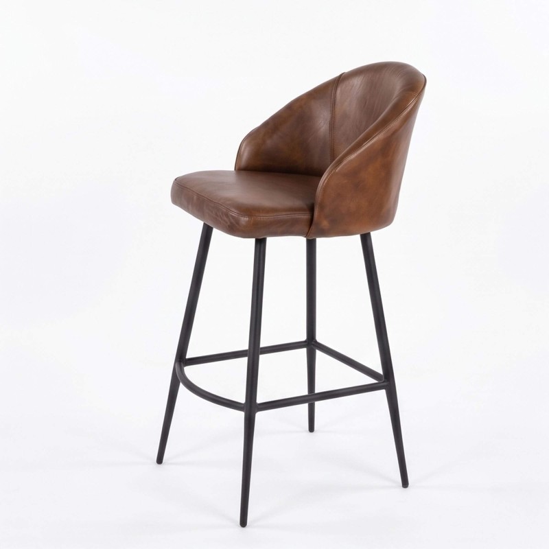 Lederen barstoel RITZ