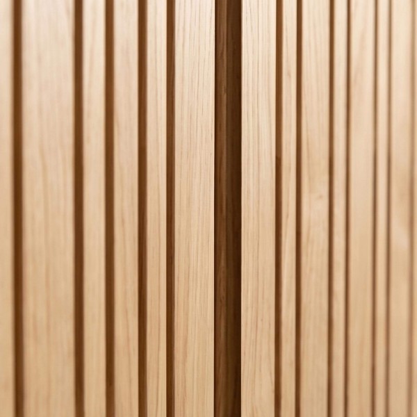 Hoge dressoir in massief hout  - Satya