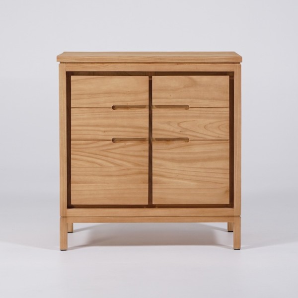 Massief houten dressoir, 80 cm - Ashwini