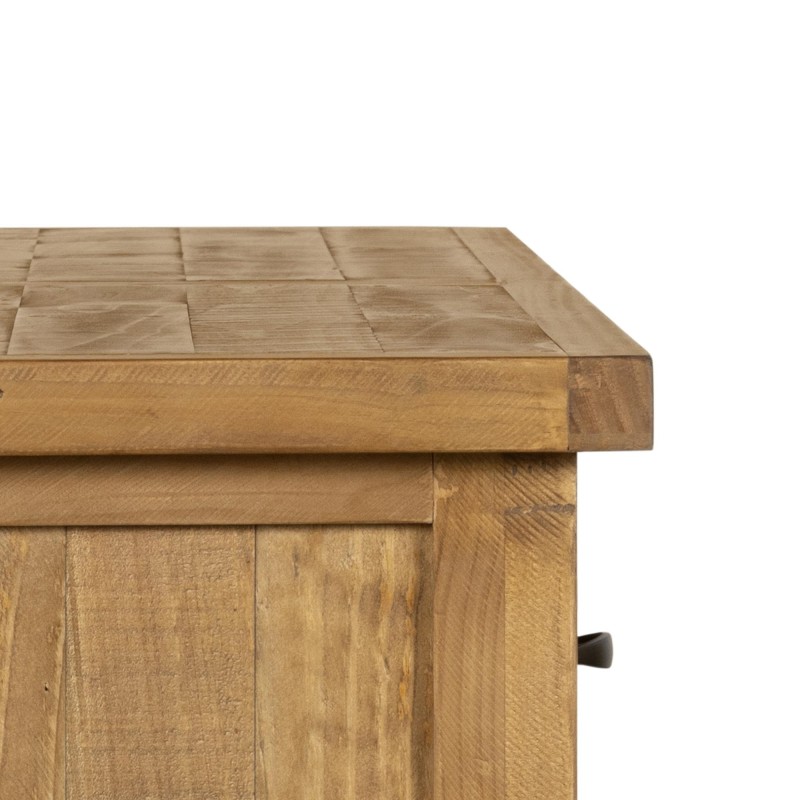 Dressoir in natuurlijk massief grenenhout 200 cm - Richwood