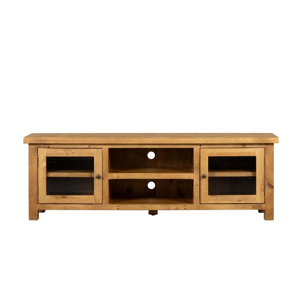 Tv-meubel in natuurlijk massief grenenhout 170 cm - Richwood