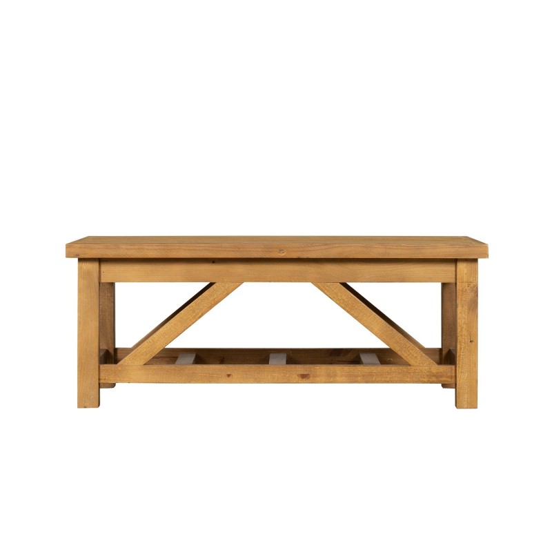 Salontafel in natuurlijk massief grenenhout - Richwood
