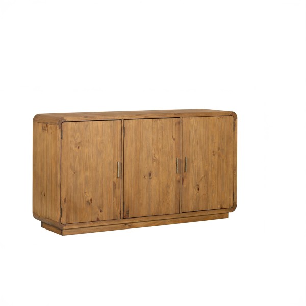 Dressoir in natuurlijk massief grenenhout 160 cm - Valdora