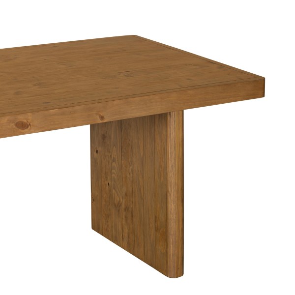 Eettafel in natuurlijk massief grenenhout - Valdora