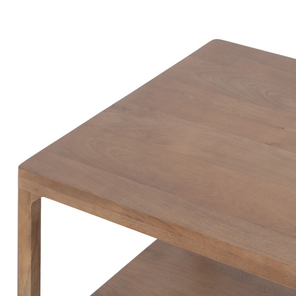Salontafel van naturel massief hout - Elven