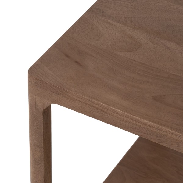 Bijzettafel van naturel massief hout - Elven