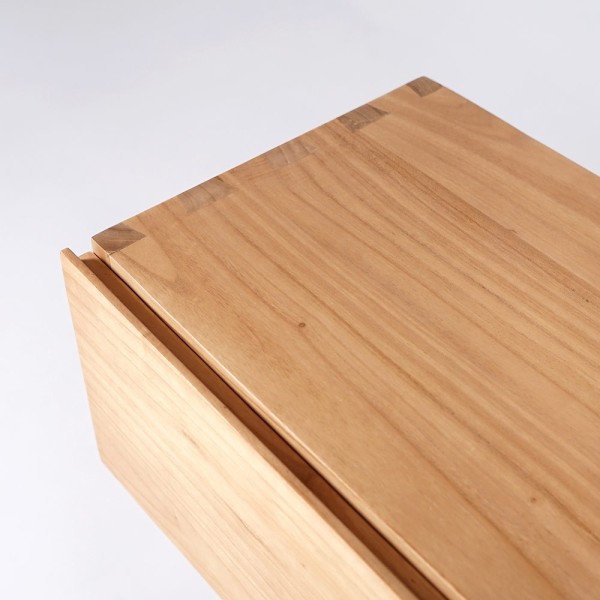 Hangend badkamermeubel onder wastafel van massief hout - Trinity