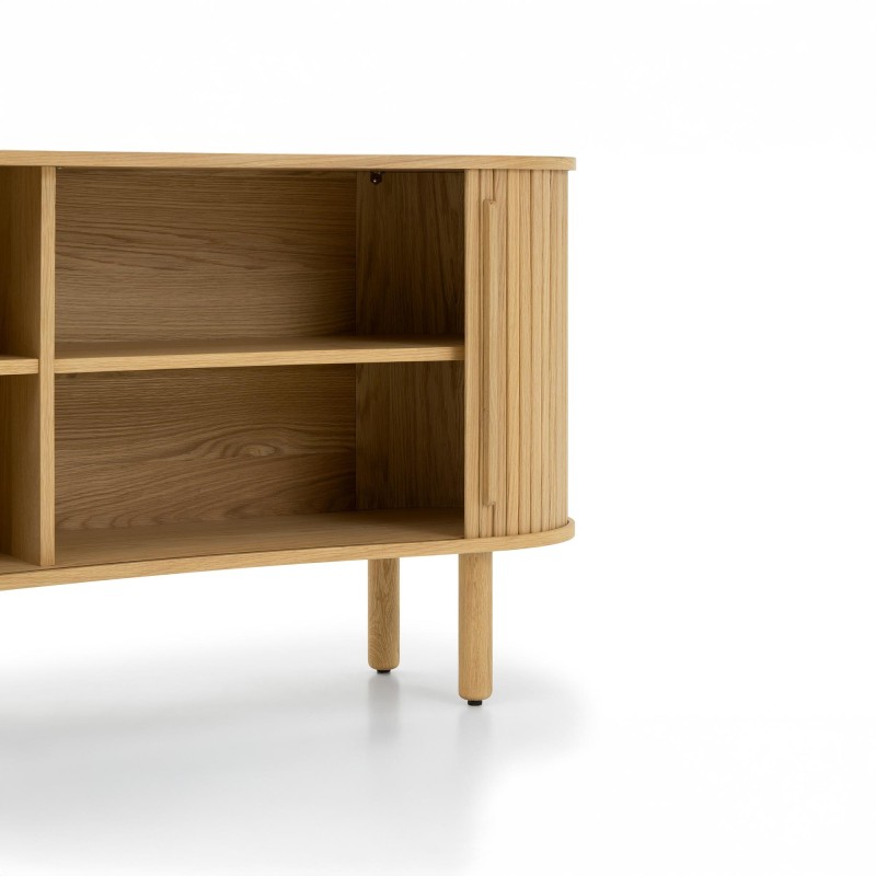 Modern dressoir van eikenhout 160 cm - Noji