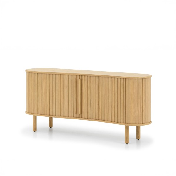 Modern dressoir van eikenhout 160 cm - Noji