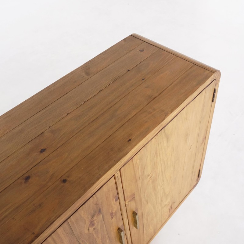 Dressoir in natuurlijk massief grenenhout 160 cm - Valdora