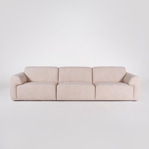 Comfortabele 4-zitsbank in stof - Viana