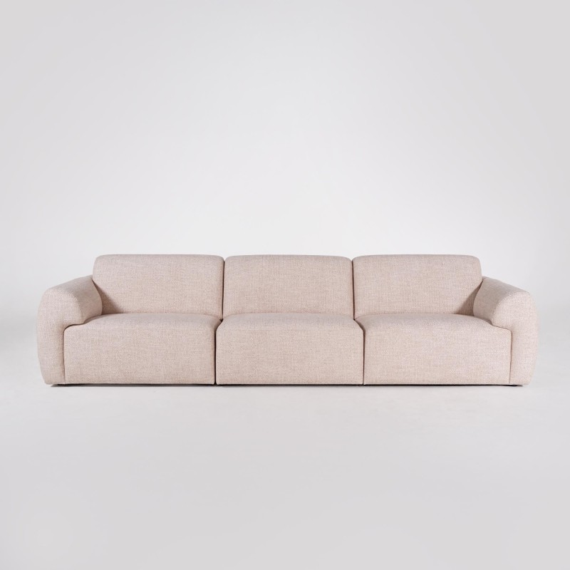 Comfortabele 4-zitsbank in stof - Viana