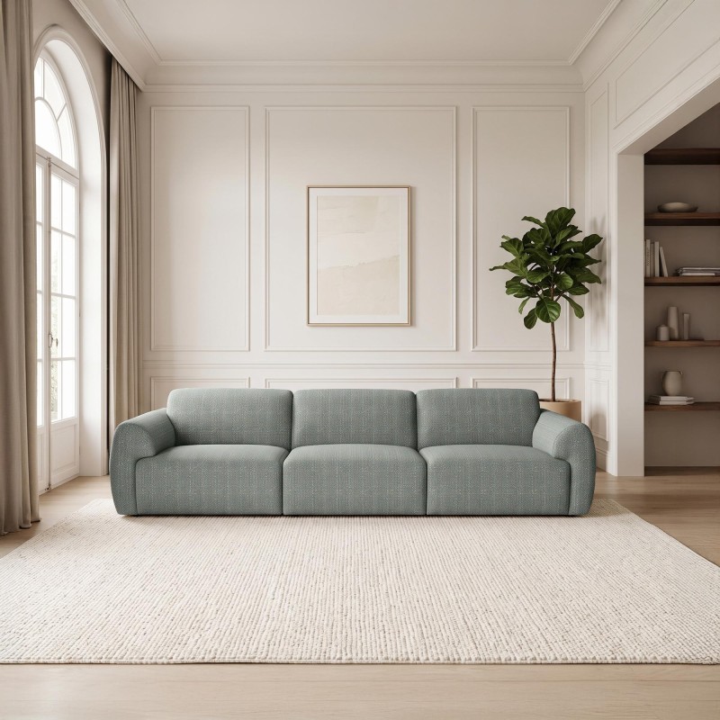 Comfortabele 4-zitsbank in stof - Viana