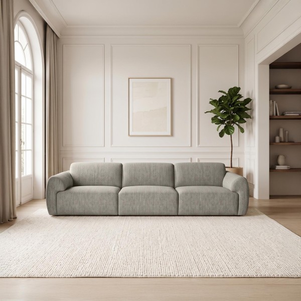 Comfortabele 4-zitsbank in stof - Viana