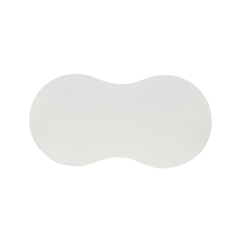 Witte design salontafel in composietmarmer - Arco