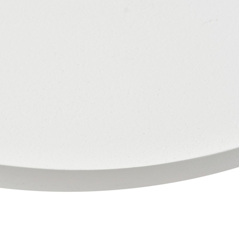 Witte design salontafel in composietmarmer - Arco