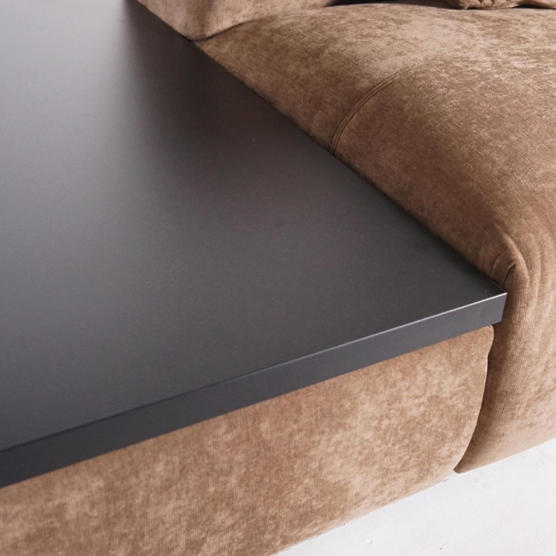 Hoekzetel 5-zits met chaise longue links en geïntegreerde salontafel - Olya