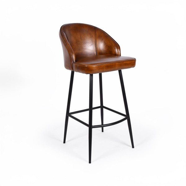 Lederen barstoel RITZ