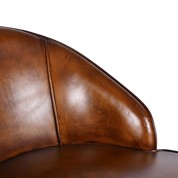 Lederen barstoel RITZ