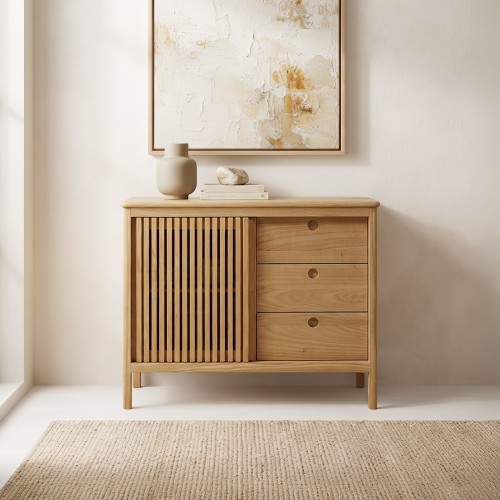 Massief houten dressoir 100 cm - Rohini