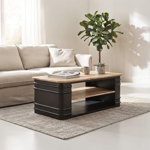 Industriële salontafel in olievatstijl – Artisto