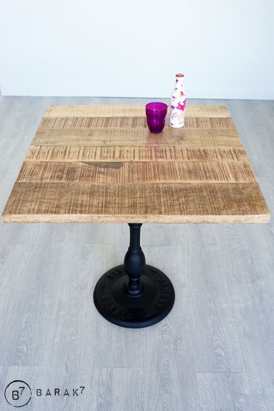 Vierkante bistrotafel 70 cm