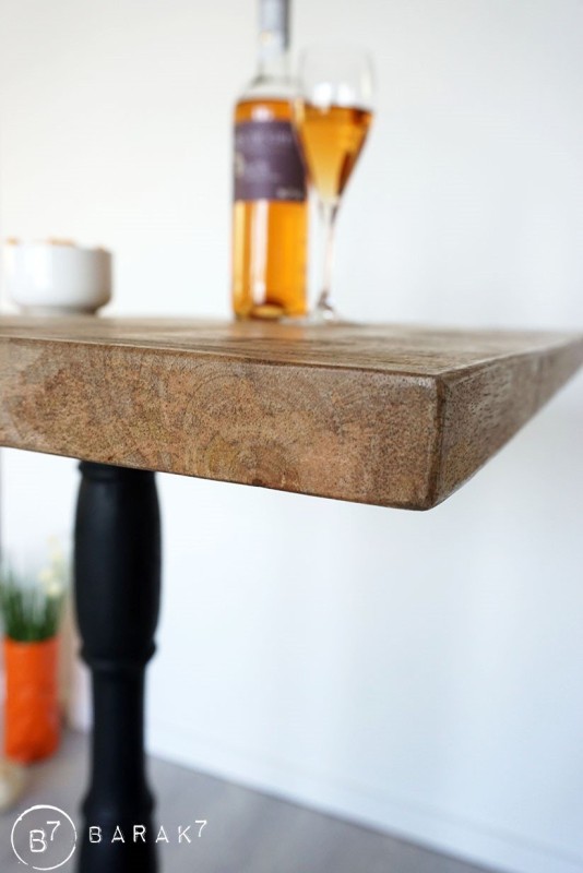 Vierkante hoge bistrotafel 70 cm
