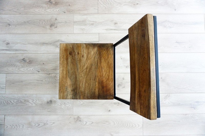 Stoel van hout en metaal Robin