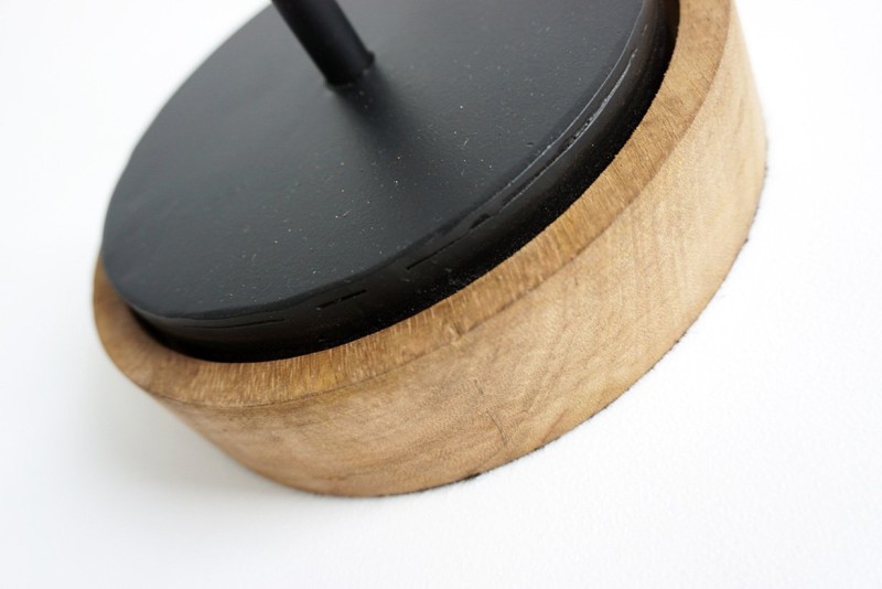 Houten en metalen tafellamp - Woody