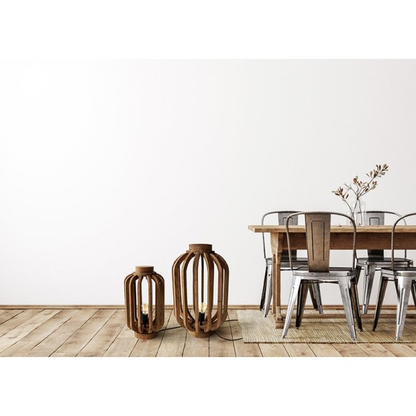 Suspension industrielle 4 lampes - Metalika