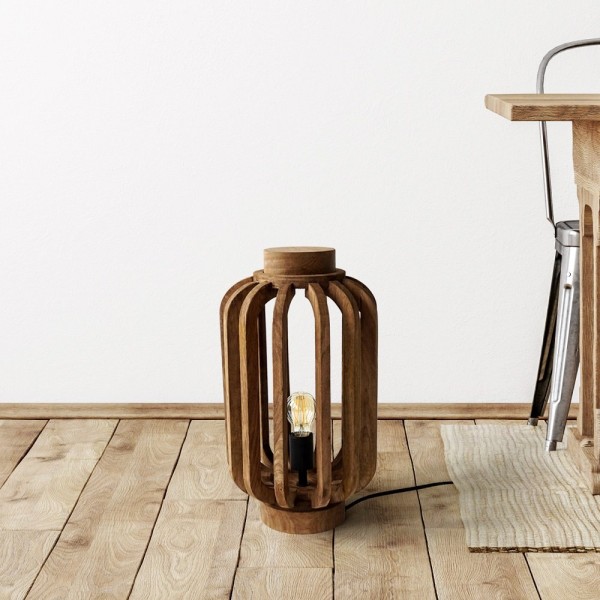 Suspension industrielle 4 lampes - Metalika