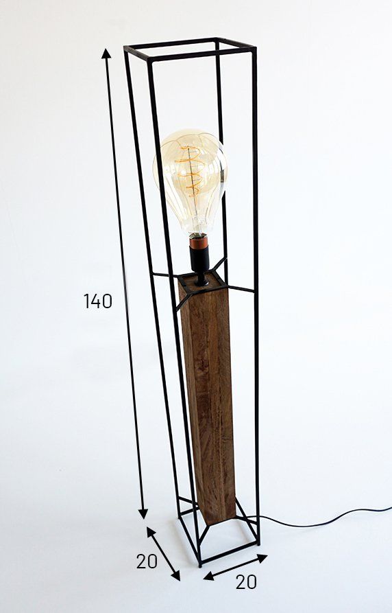 Suspension industrielle 4 lampes - Metalika