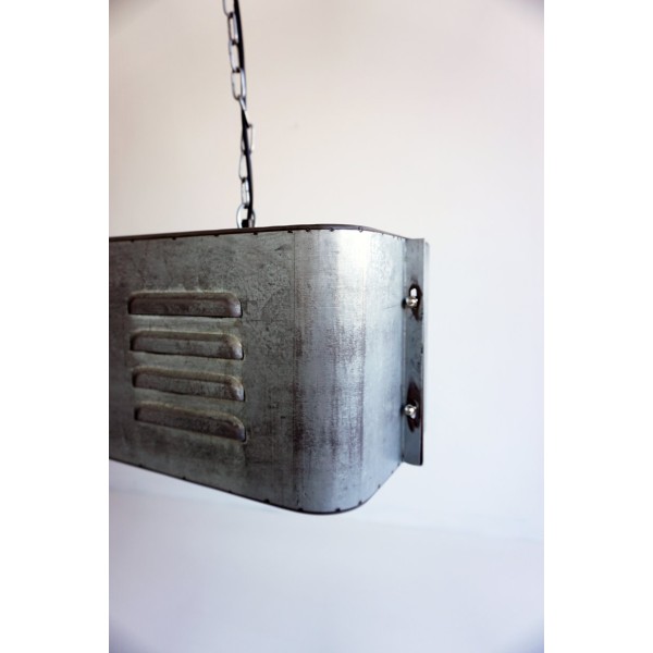 Suspension industrielle 4 lampes - Metalika