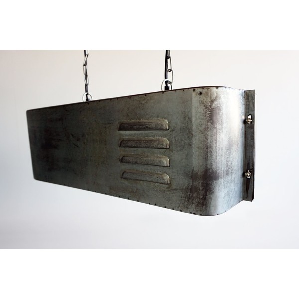 Suspension industrielle 4 lampes - Metalika