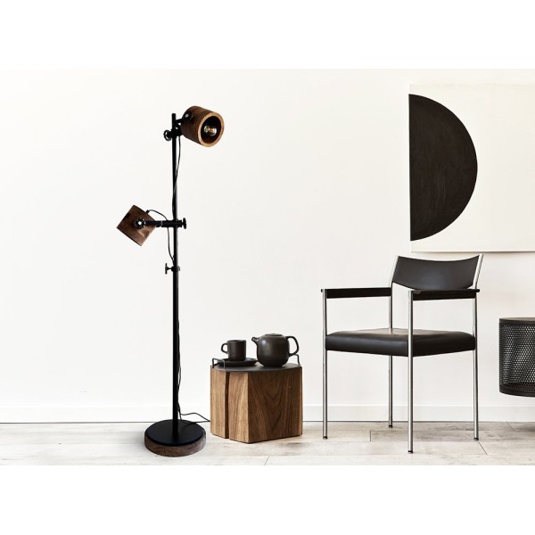 Suspension industrielle 4 lampes - Metalika