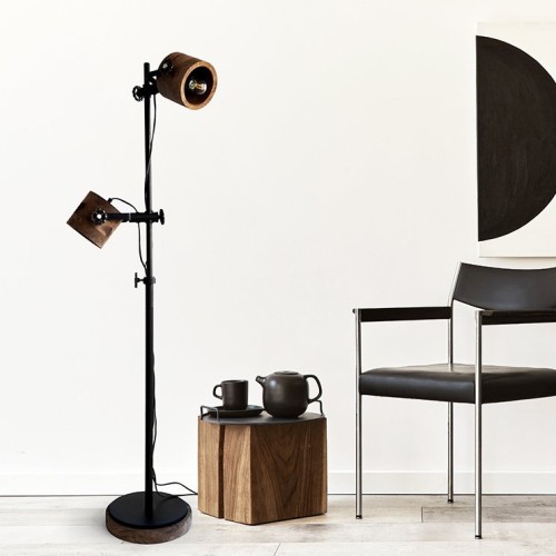 Suspension industrielle 4 lampes - Metalika