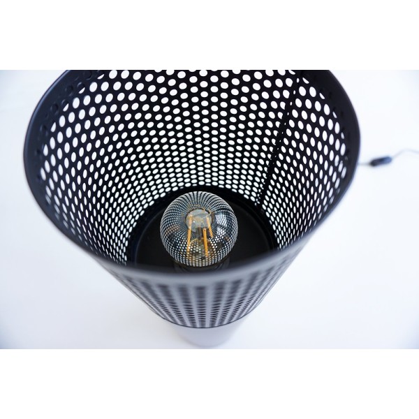 Suspension industrielle 4 lampes - Metalika