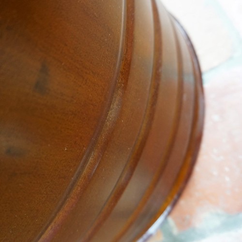 Industriële olievat fauteuil brons