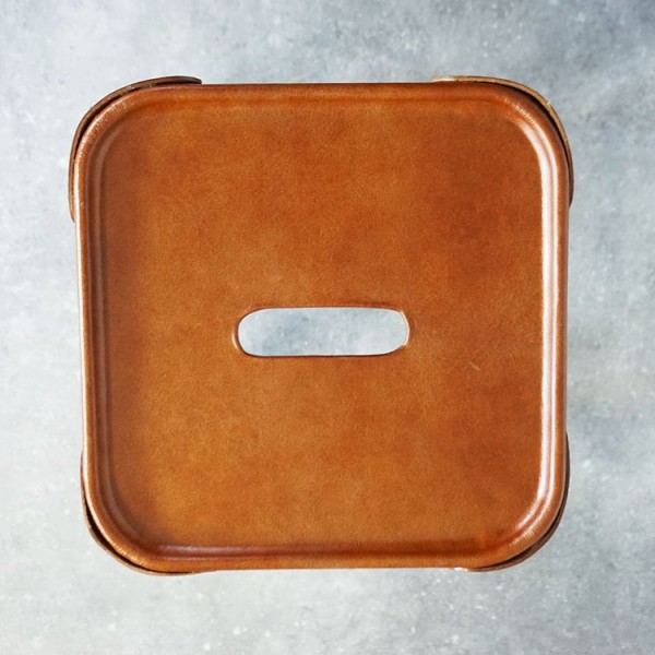 Tabouret de bar en cuir - New Orleans