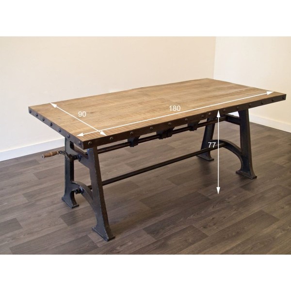 Industriële verlengbare tafel