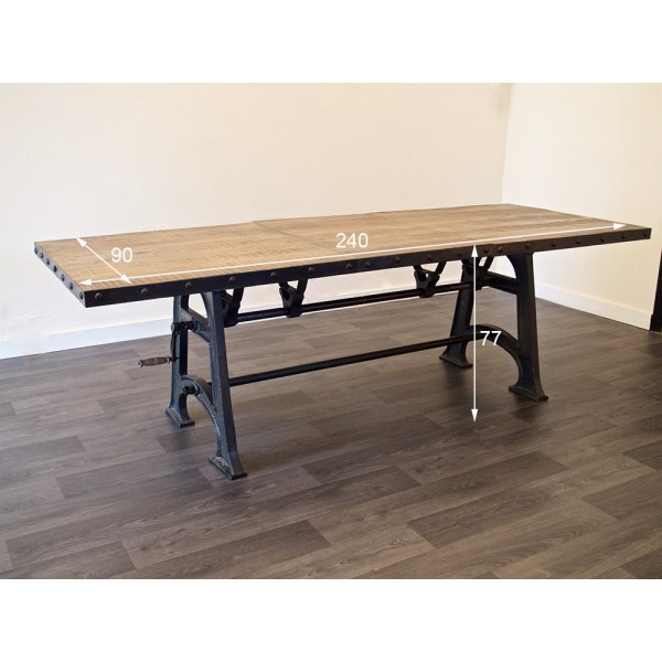 Industriële verlengbare tafel