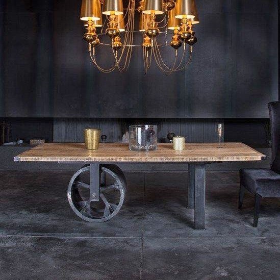 Industriële tafel stoomwals