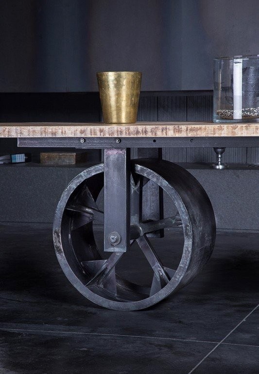 Industriële tafel stoomwals