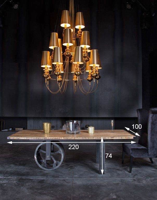 Industriële tafel stoomwals