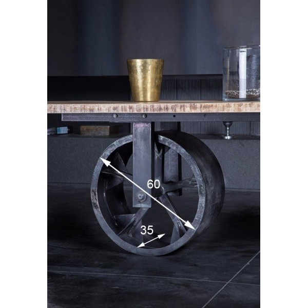 Industriële tafel stoomwals