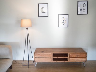 Houten TV meubel van Scandinavische stijl SCANDUS
