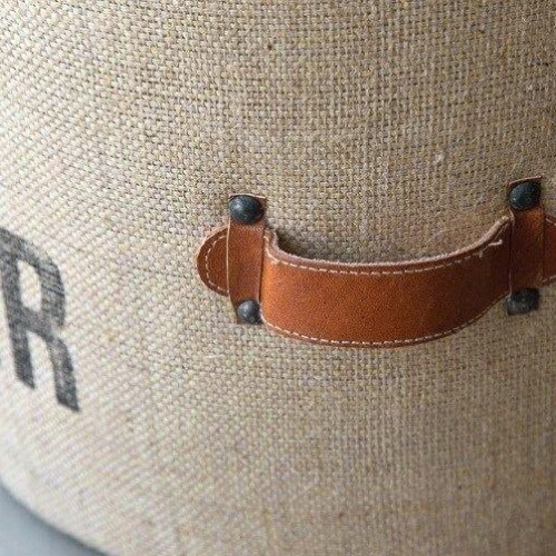 Industriële poef "100% character"