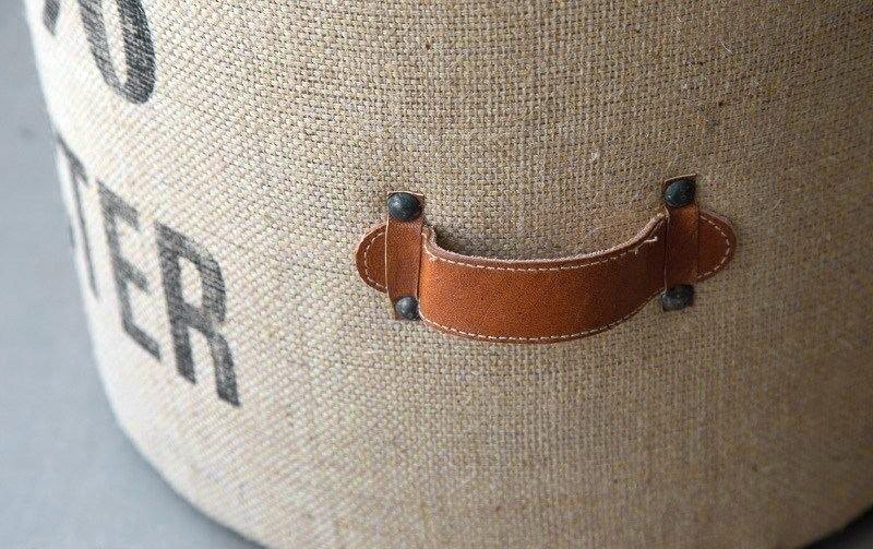 Industriële poef "100% character"