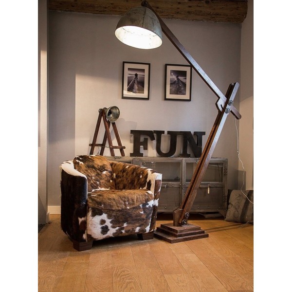 Industriële vloerlamp Acrobat